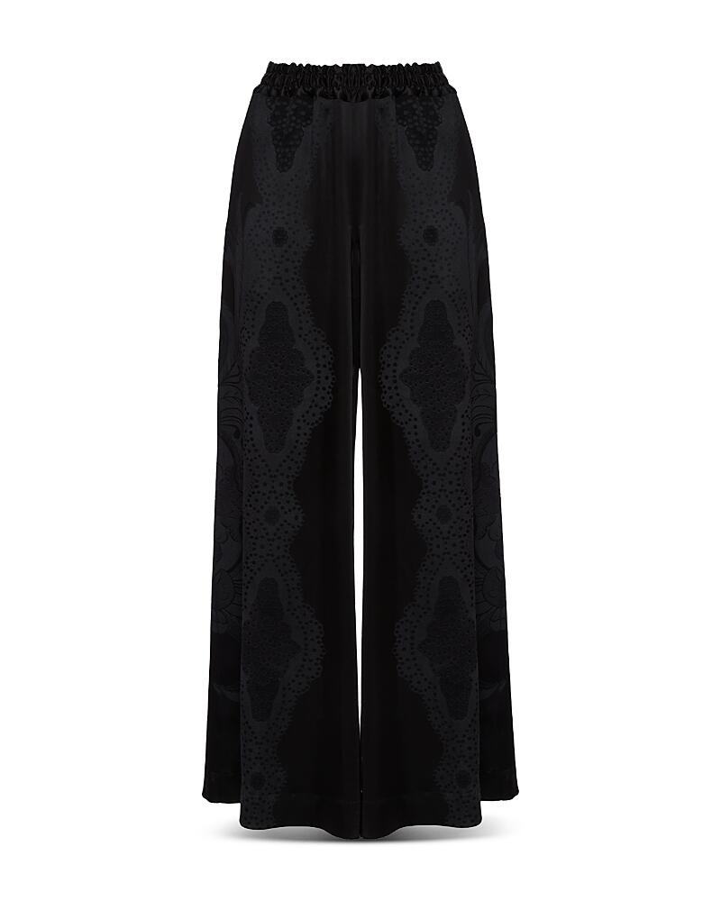 La DoubleJ Printed Palazzo Pants Cover