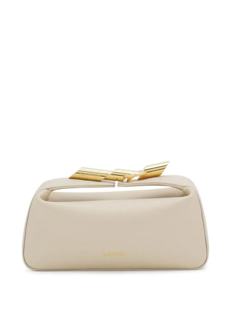 Lanvin Haute Séquence clutch bag - Neutrals Cover