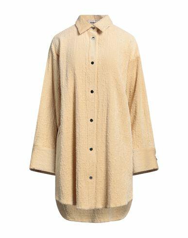 Aeron Woman Mini dress Sand Cotton, Modal, Elastane Cover