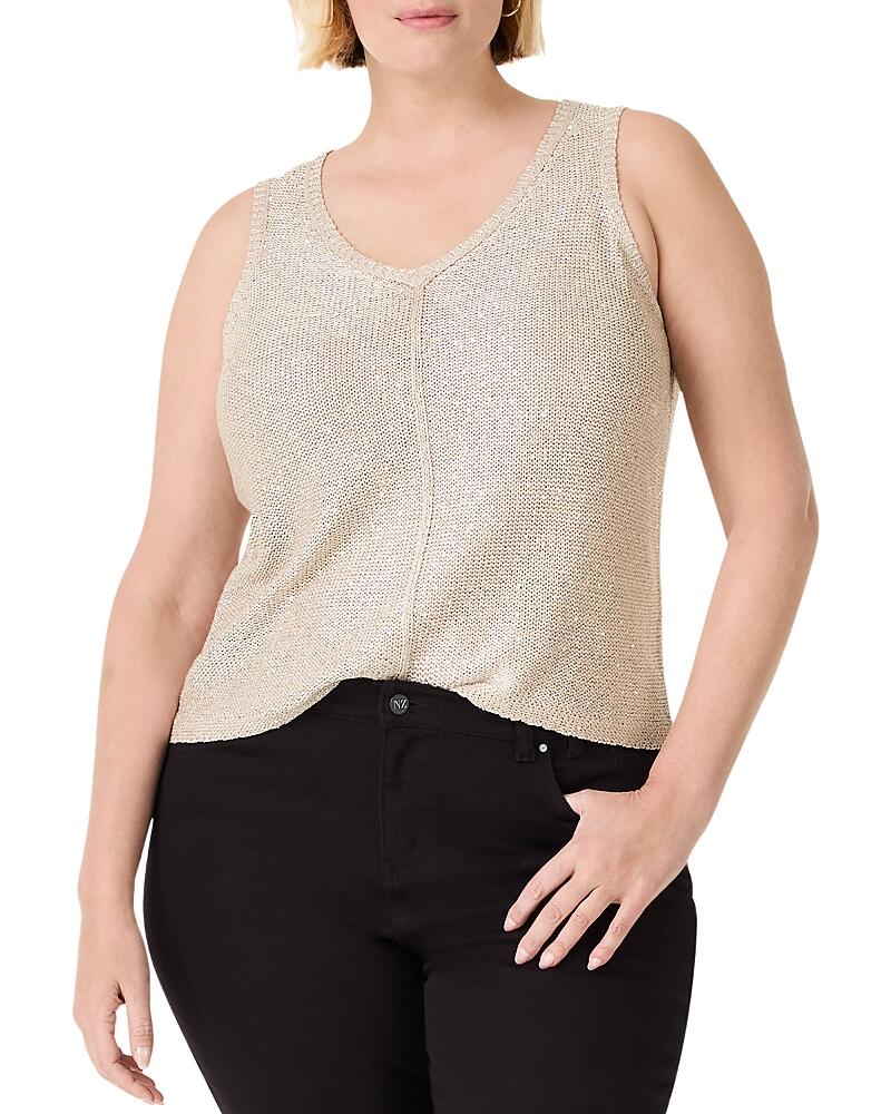 Nic+Zoe Plus Subtle Sparkle Tank Top Cover