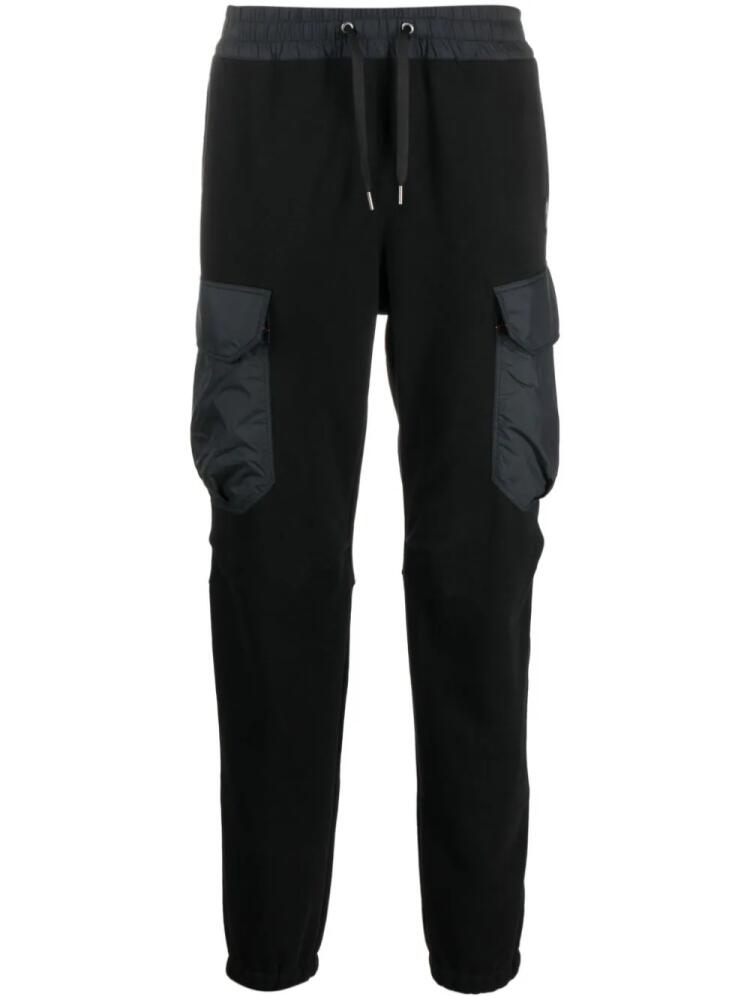 Parajumpers logo-appliqué drawstring track pants - Black Cover