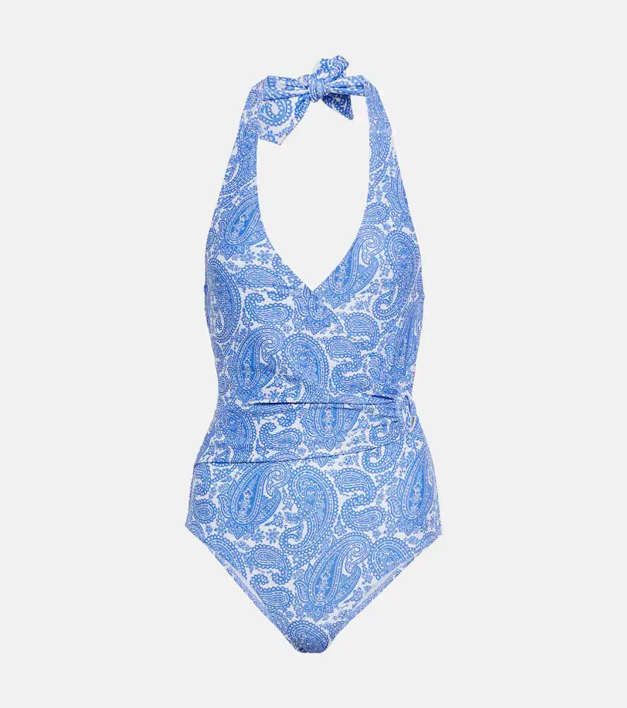 Heidi Klein Cap Mala printed swimsuit Cover