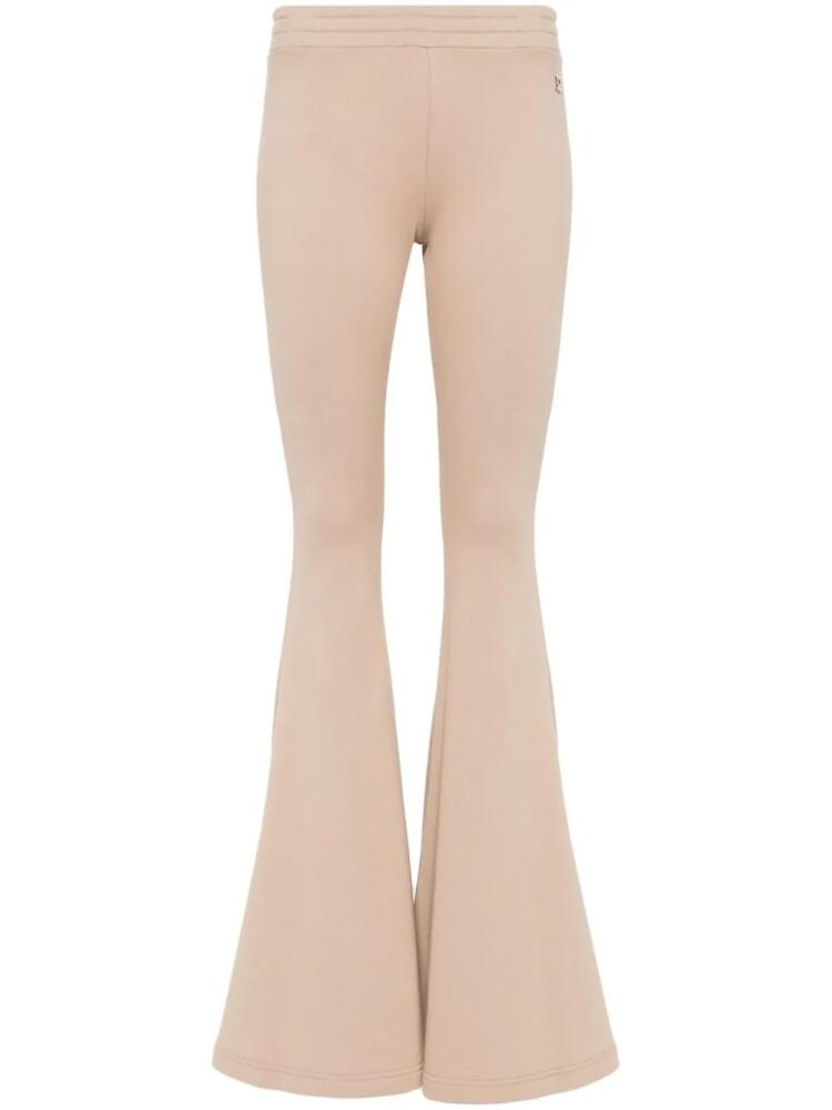 Giuseppe Di Morabito flared jersey trousers - Neutrals Cover