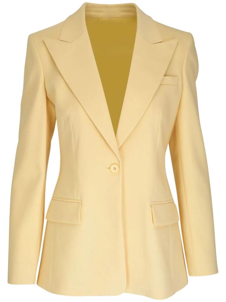 Michael Kors single-breasted tailored blazer - Yellow Cover