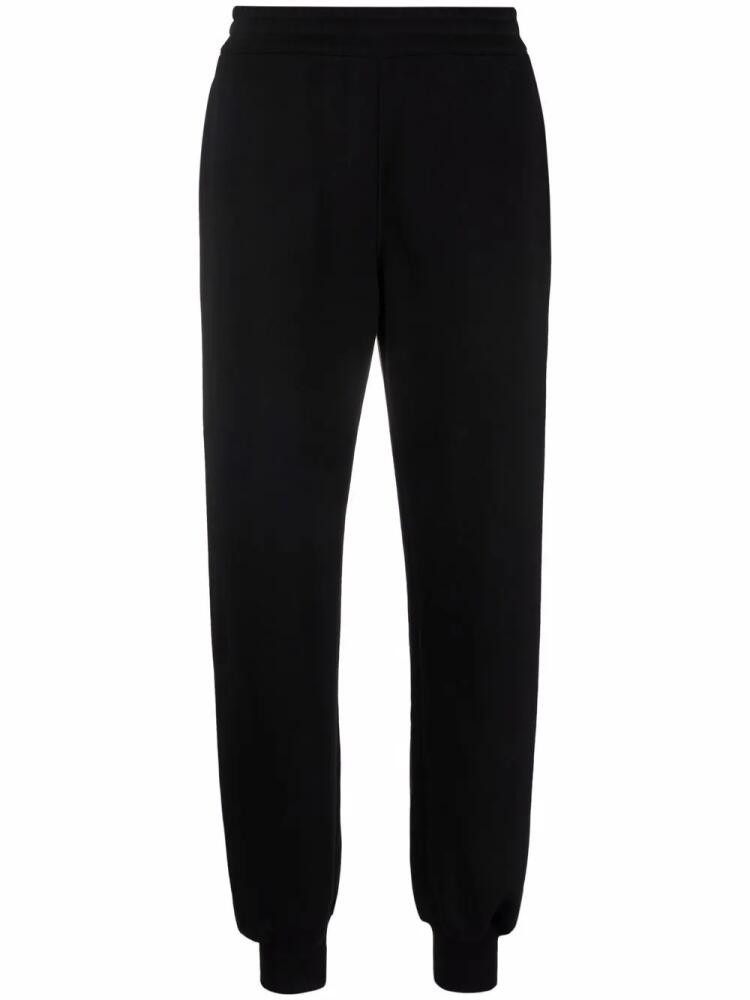 Alexander McQueen logo-print track pants - Black Cover