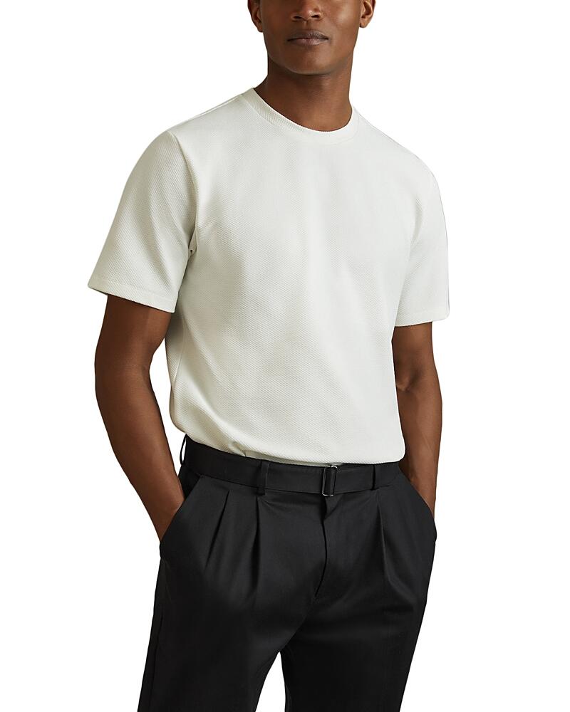 Reiss Textured Crewneck Tee Cover