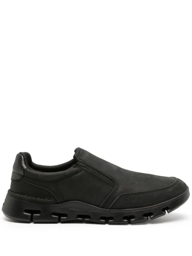 Clarks Nature X Step leather sneakers - Black Cover