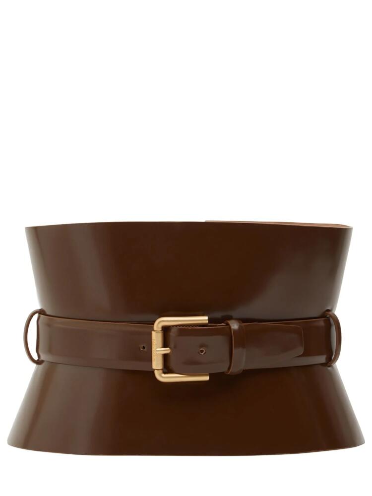 MAX MARA 175 Bustier Leather Belt Cover