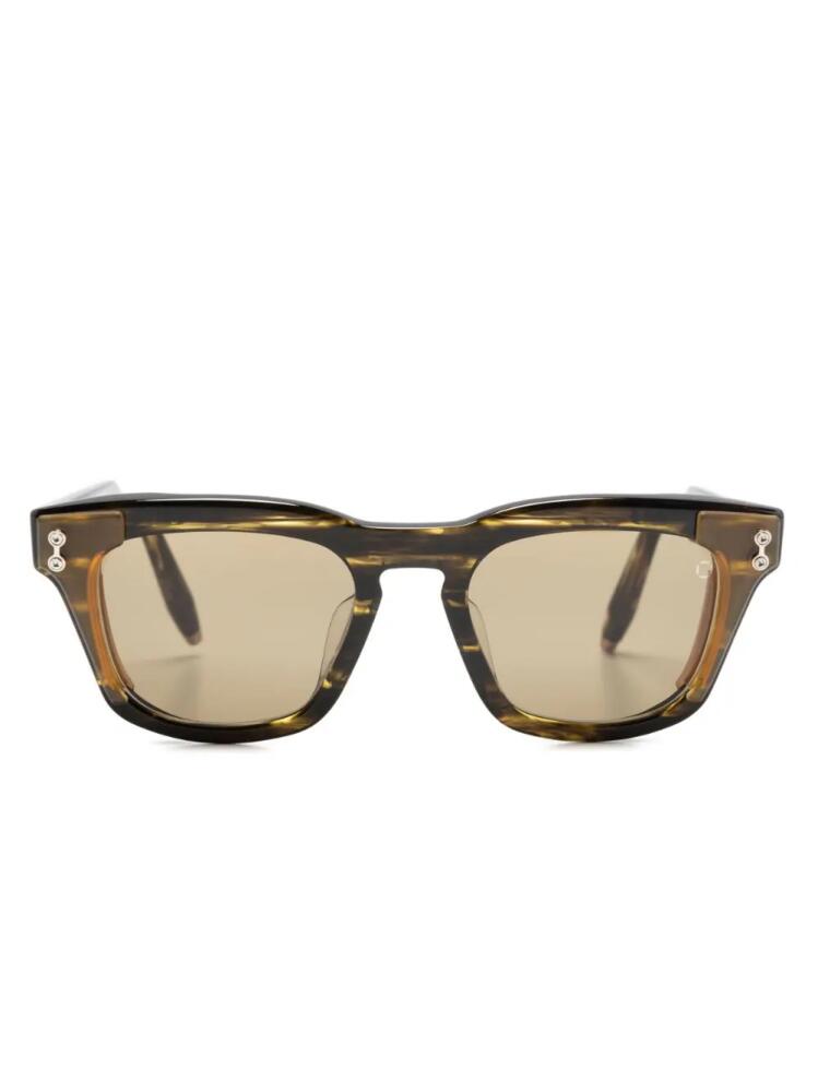 Akoni square-frame sunglasses - Black Cover