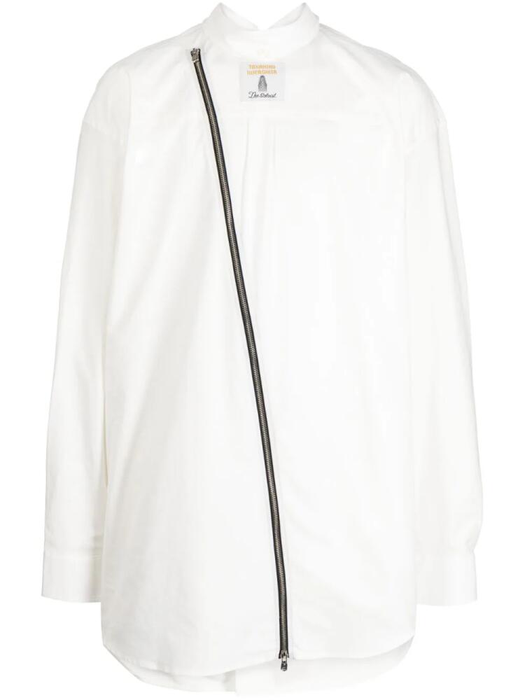 Takahiromiyashita The Soloist reversible long-sleeve shirt - White Cover