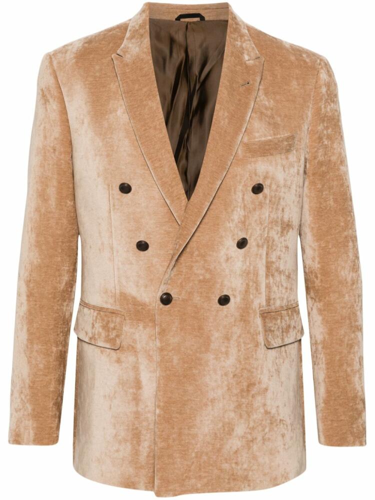 Reveres 1949 velour blazer - Neutrals Cover