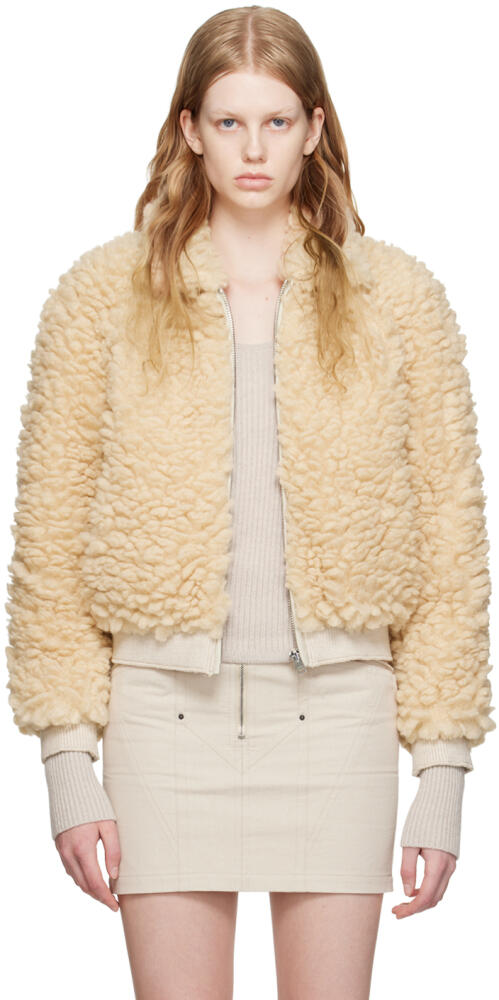 Isabel Marant Yellow Salvia Bomber Jacket Cover