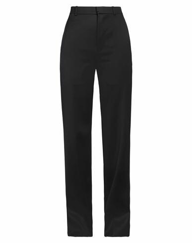 Ann Demeulemeester Woman Pants Black Virgin Wool, Polyamide Cover