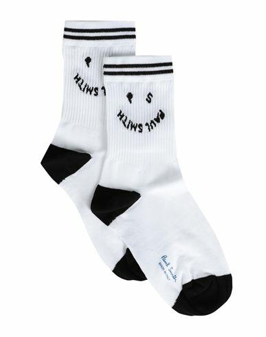 Paul Smith Woman Socks & Hosiery White Cotton, Polyamide, Elastane Cover