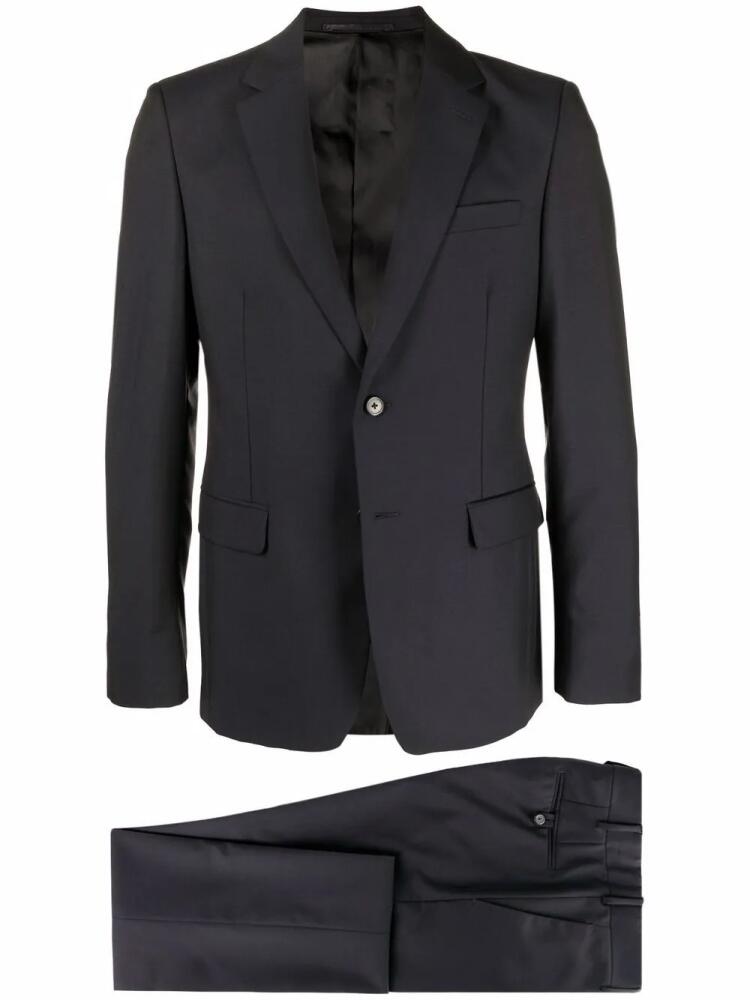 Prada single-breasted virgin wool-blend suit - Blue Cover