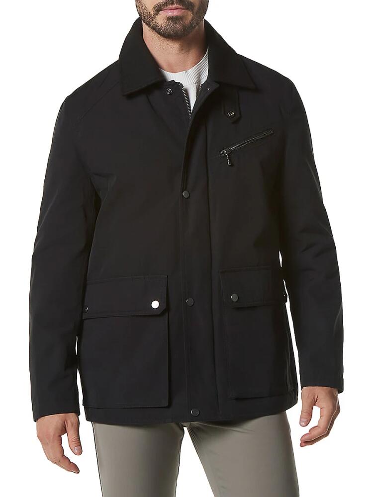 Andrew Marc Men's Axial Padded Field Jacket - Black Cover