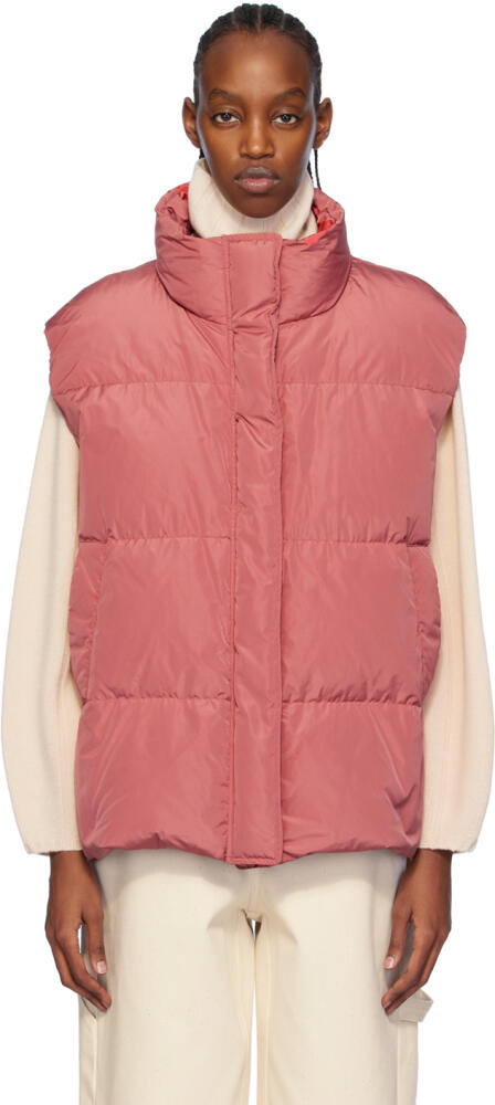 Max Mara Pink Taffgil Down Vest Cover