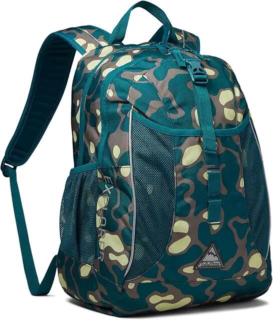 L.L.Bean Bean's Explorer Backpack Print 25 Liter (Deep Water Camo) Bags Cover