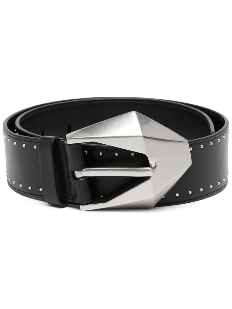 Ports 1961 studded leather buckle belt - Black Cover