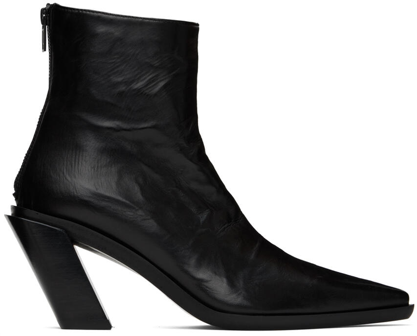 Ann Demeulemeester Black Florentine Boots Cover