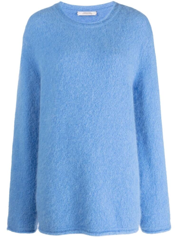 Dorothee Schumacher round-neck long-sleeve jumper - Blue Cover