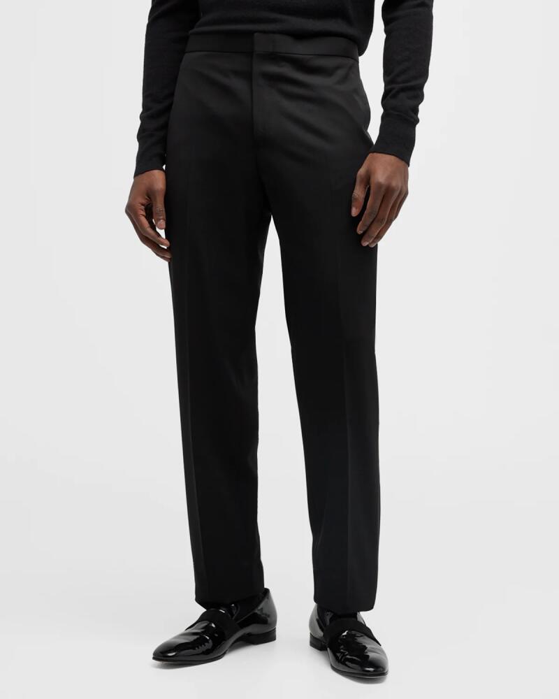 Brioni Men's Solid Formal Trousers Cover