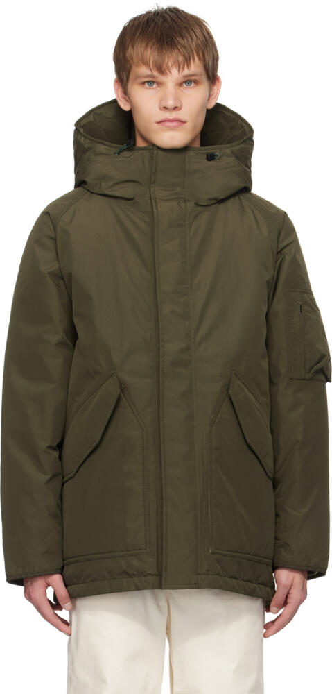 nanamica Green Waterproof Down Coat Cover