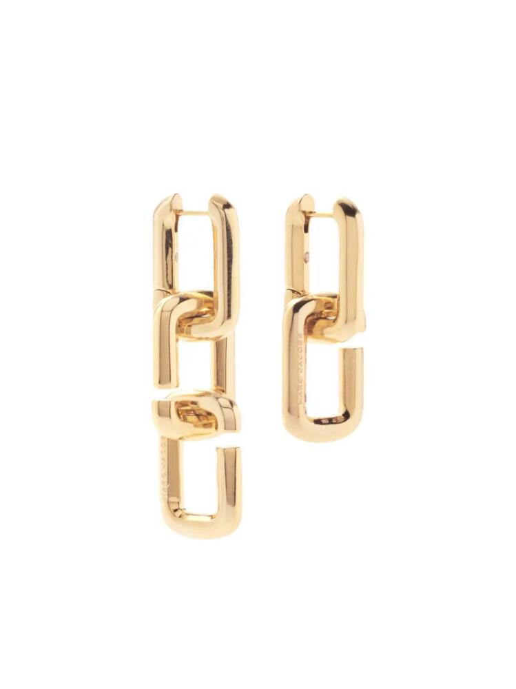 Marc Jacobs The J Marc chain-link earrings - Gold Cover