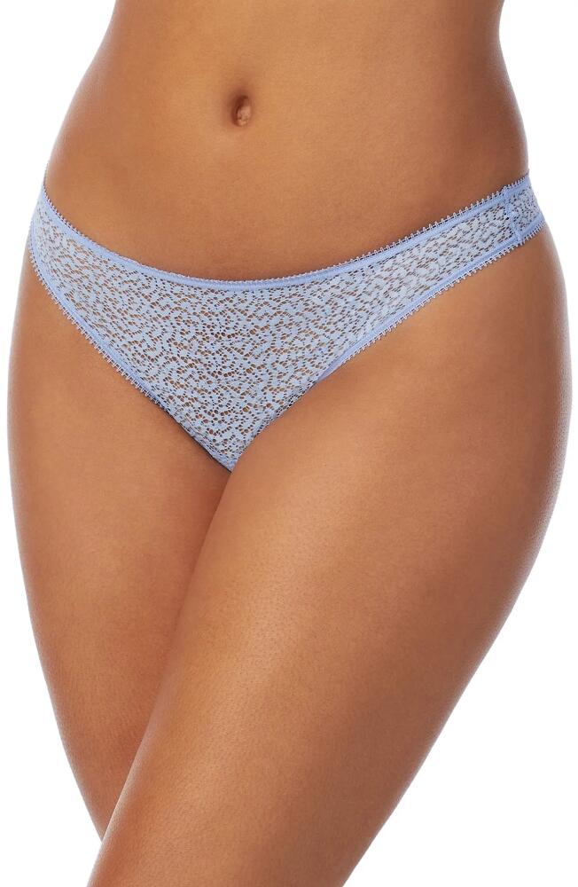 DKNY Modern Lace Thong in Serenity Cover