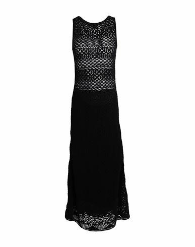 Max & co. Mach Woman Maxi dress Black Cotton Cover