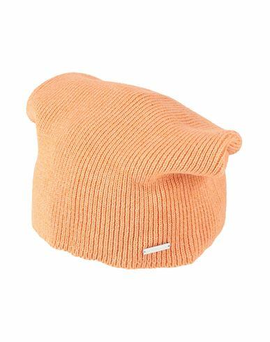 Dsquared2 Man Hat Apricot Cotton, Wool Cover