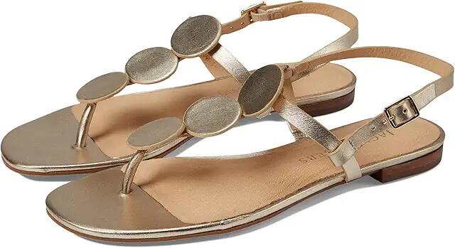 Jack Rogers Worth Flat Sandal (Platinum) Women's Shoes Cover