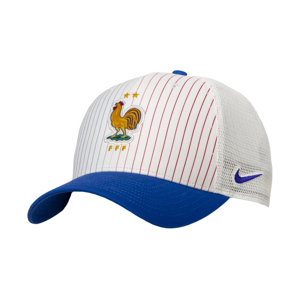 FFF Nike Unisex Soccer Trucker Cap in Blue Cover