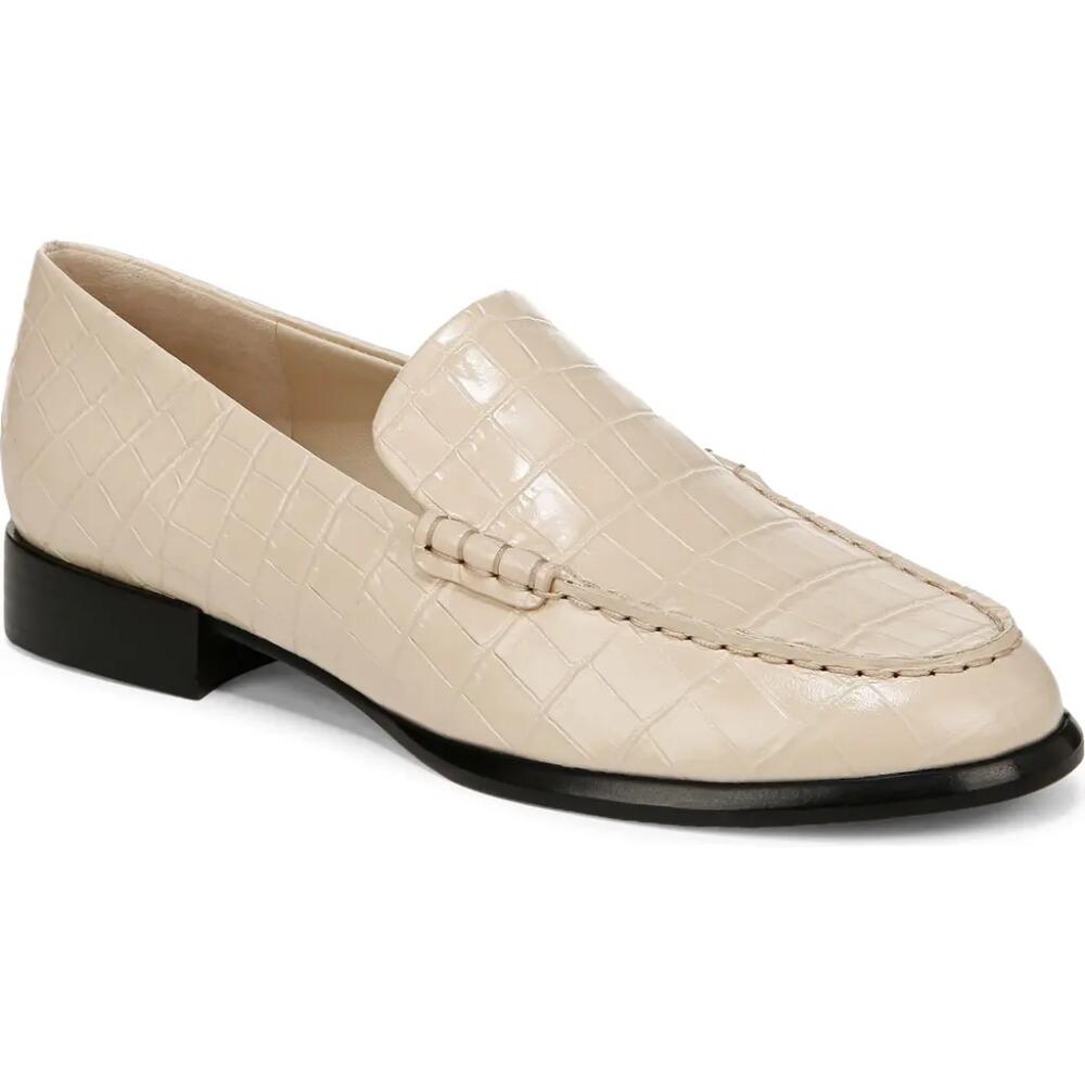 Vince Naomi Loafer in Birch Sand Croc Emb Cover