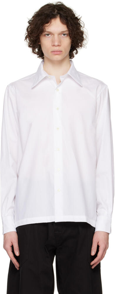 Factor's White Sea Island Long Sleeve Shirt Cover