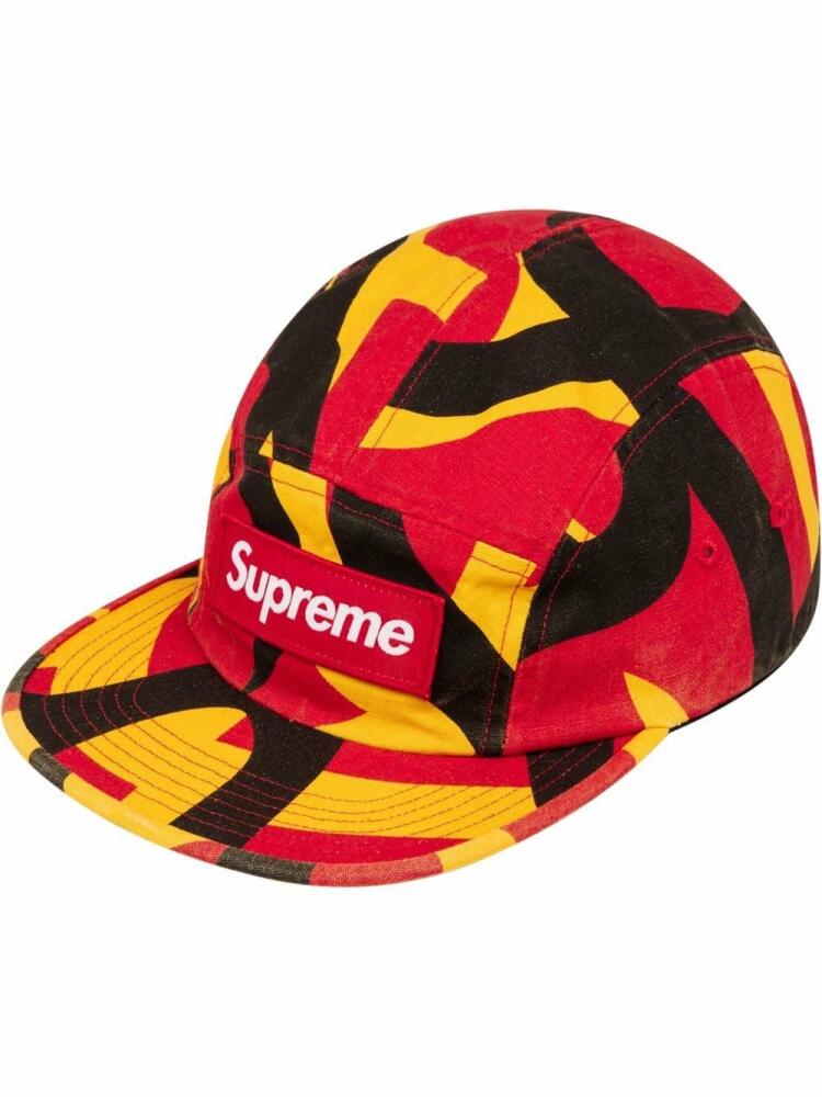 Supreme Military print camp cap - Red Cover