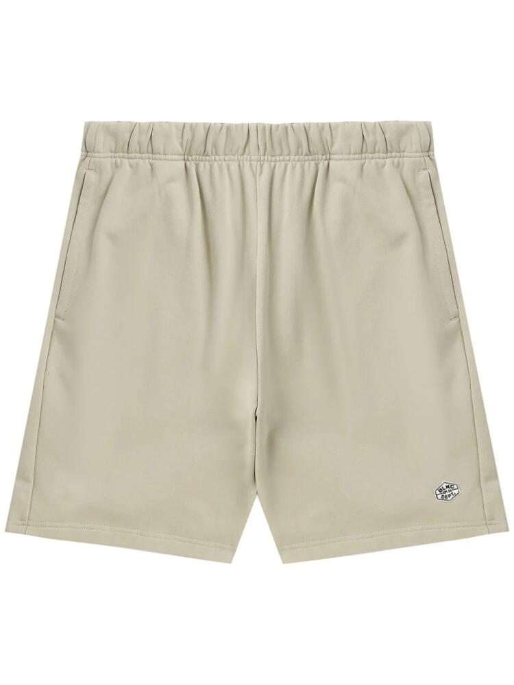 CHOCOOLATE logo print cotton shorts - Neutrals Cover