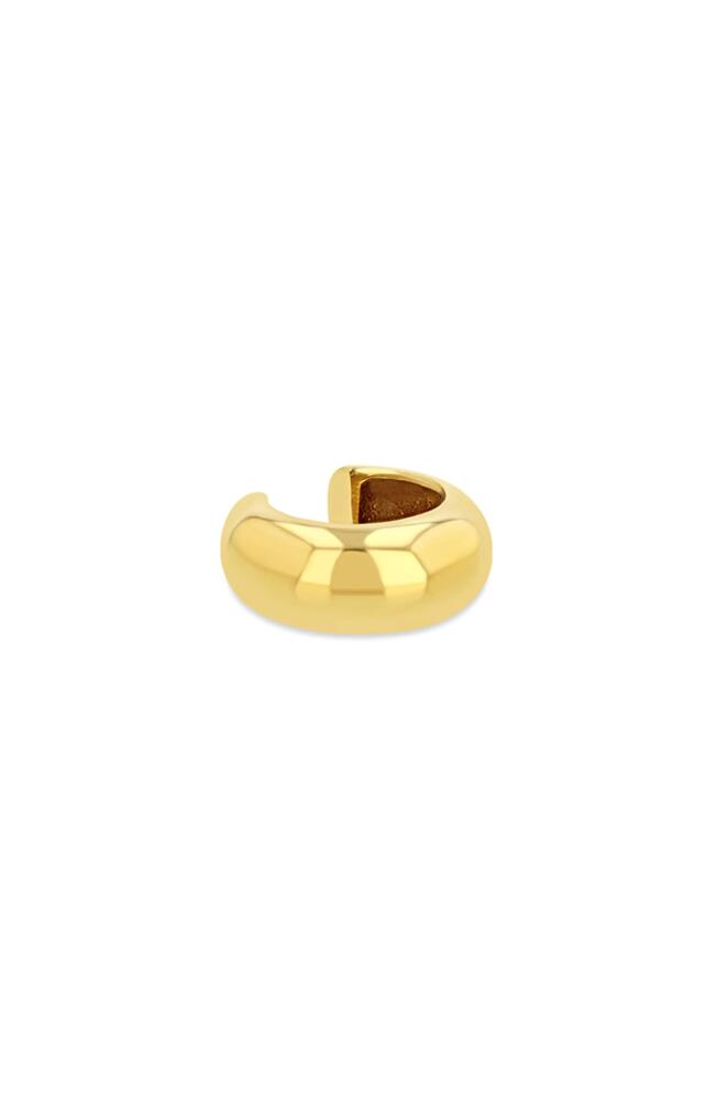 Zoë Chicco Thick Round Ear Cuff in Yellow Gold Cover