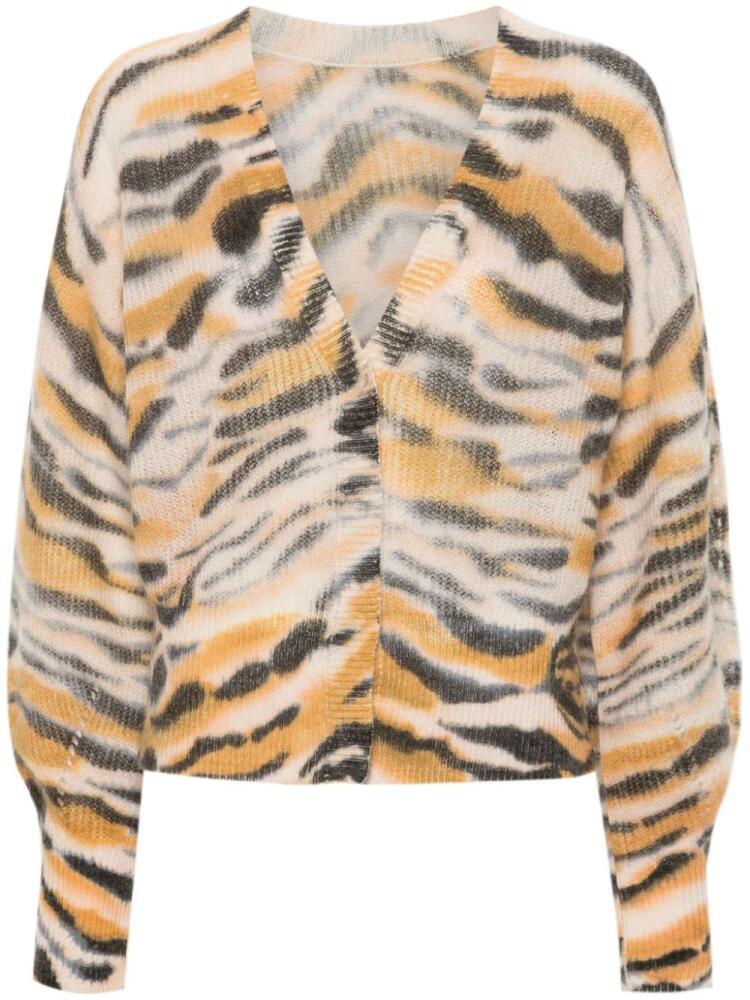 TWINSET tiger-print cardigan - Neutrals Cover