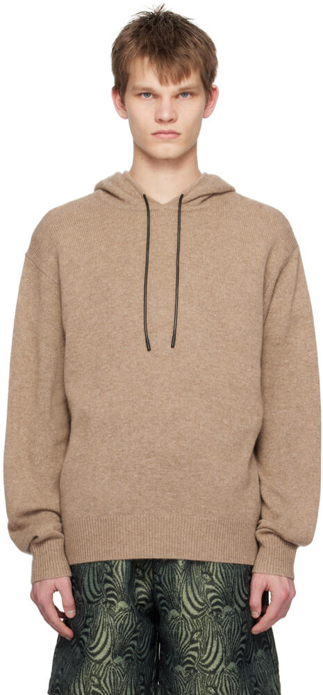 RTA Beige Oversized Hoodie Cover