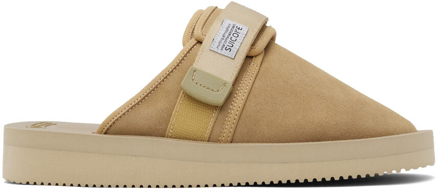 SUICOKE Beige ZAVO-VS Slippers Cover