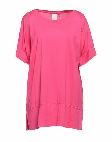 Noumeno Concept Woman T-shirt Fuchsia Cotton Cover