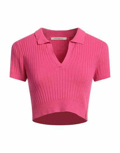 Hinnominate Woman Sweater Fuchsia Viscose, Elastane Cover