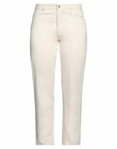 Jil Sander Woman Jeans Ivory Cotton Cover