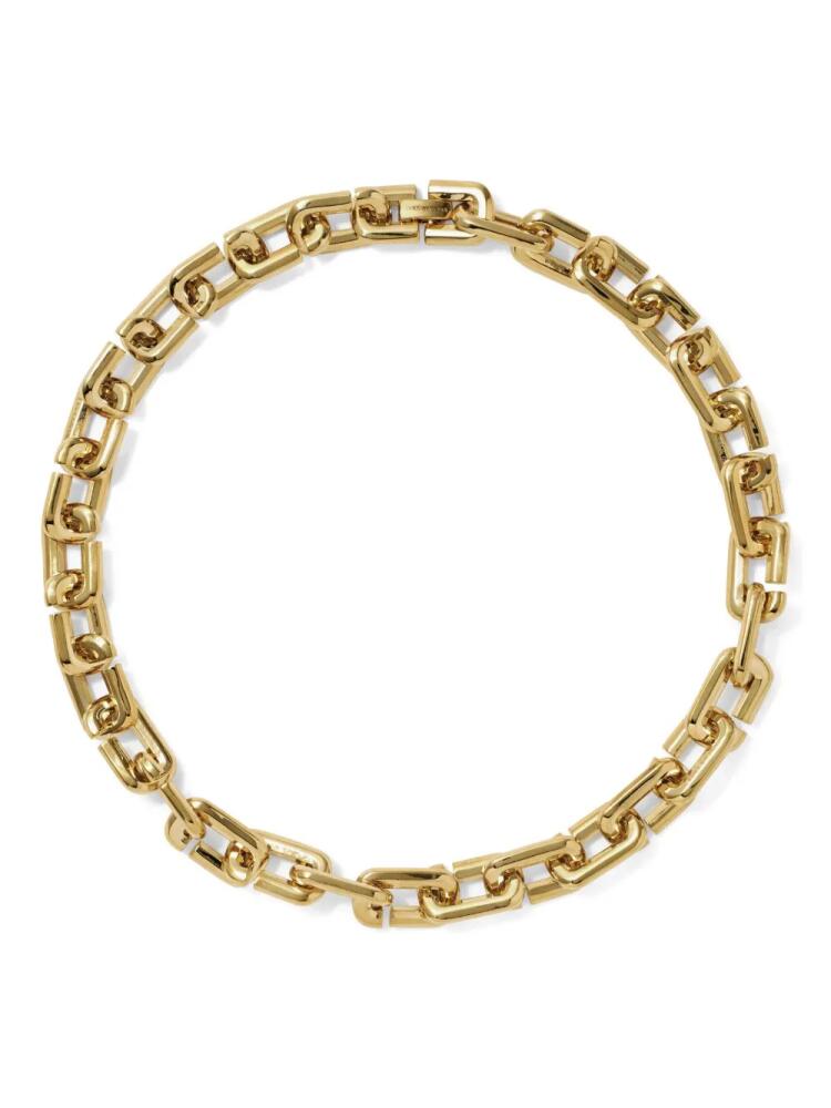 Marc Jacobs The J Marc chain-link necklace - Gold Cover