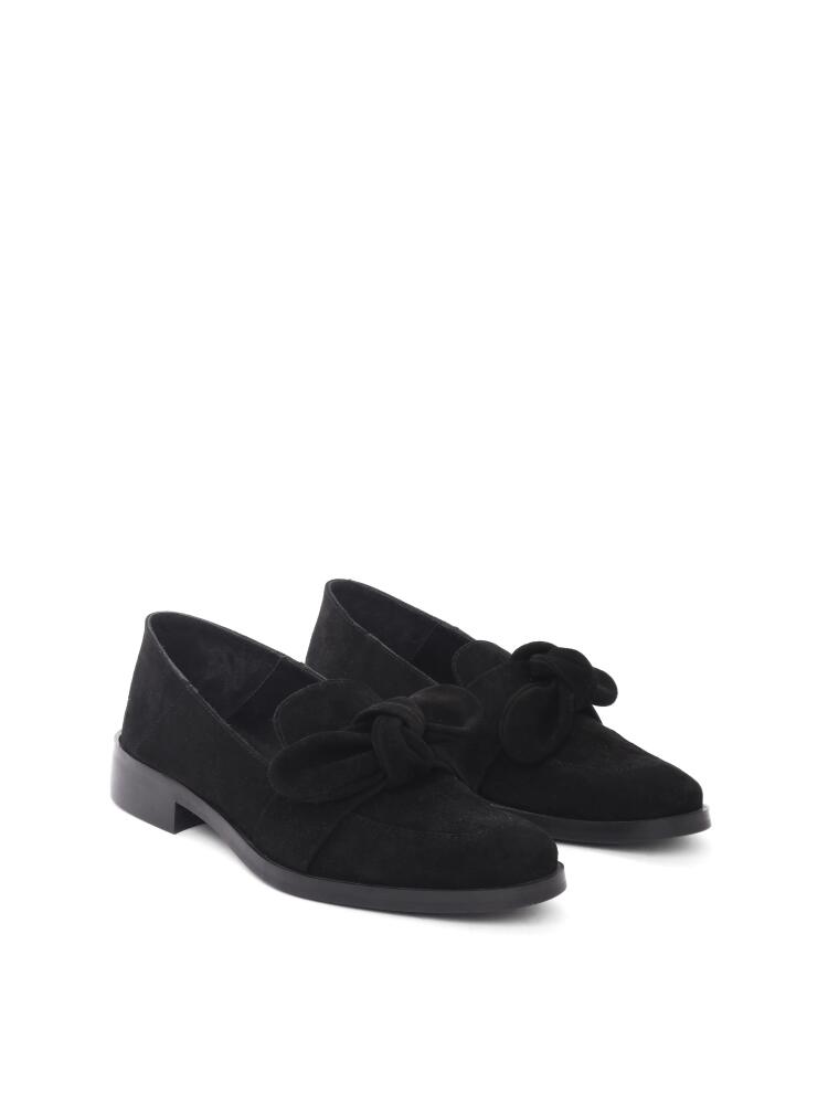 Maguire Valencia Loafer in Black Suede Cover