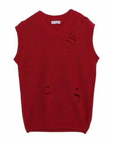 Daniele Alessandrini Homme Man Sweater Red Wool, Polyamide Cover