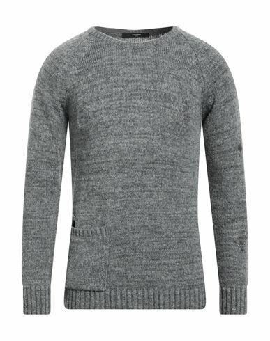 Takeshy Kurosawa Man Sweater Grey Acrylic, Viscose, Wool, Alpaca wool Cover