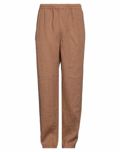 Aspesi Man Pants Camel Linen Cover