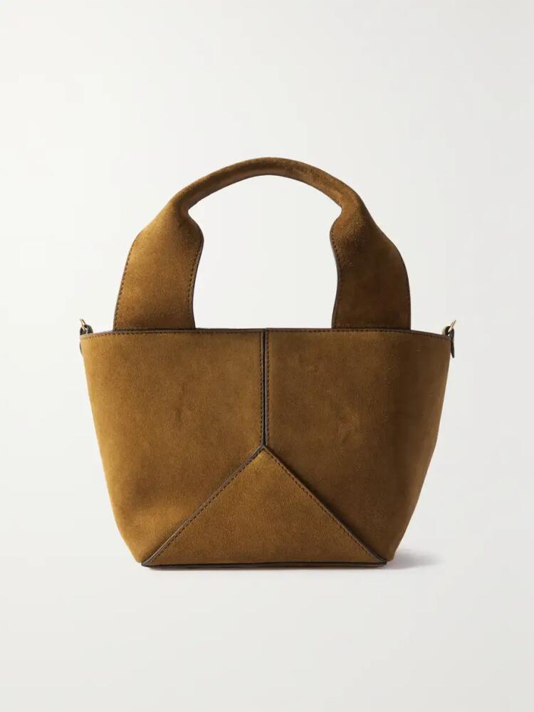 Métier - Market Mini Suede Tote - Brown Cover